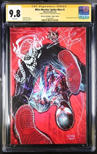 Miles Morales Spider-Man #1 John Giang Exclusive Virgin Variant 🕷