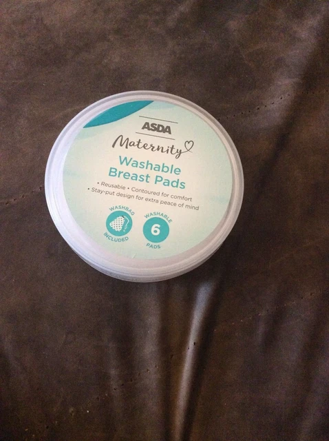 Almohadillas Lavables Para Maternidad Asda X4