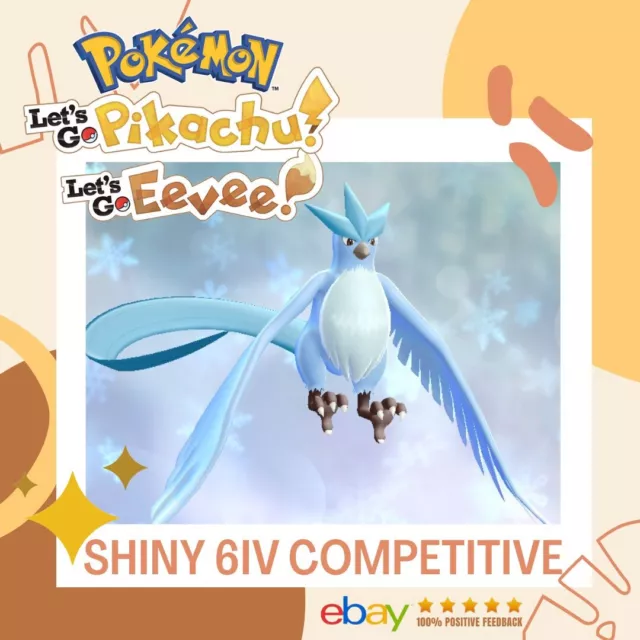 Dragonite Shiny Pokemon Let S Go Pikachu Eevee Battle Ready 6 Iv Competitive Eur 2 99 Picclick It
