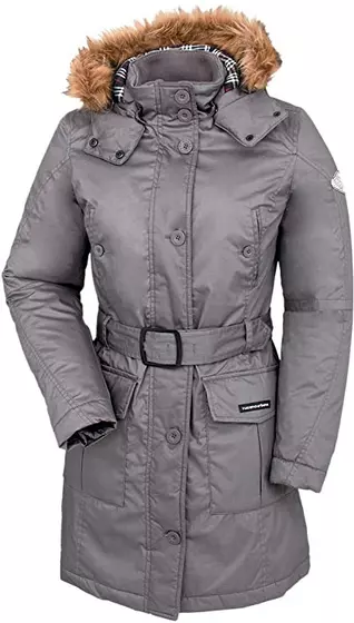 Tucano Urbano Cappotto Donna Lady Inuit Grigio Taglia XS-38