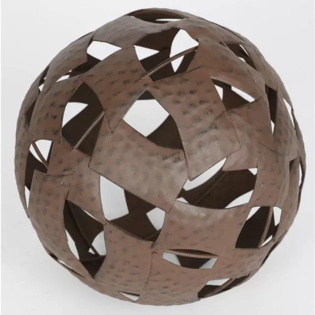Boule Décorative Métal Décoration Intérieure Extérieur Figurine Sculpture Jardin