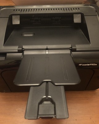 HP LASERJET PRO P1102w Printer starting at $ .01 w/no reserve software & cables $0.01 - PicClick