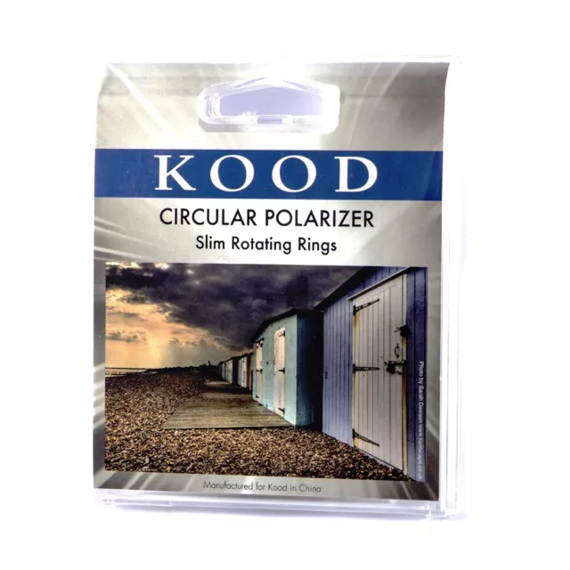 Kood Circular Polariser Filter Glass CPL Filter 86mm Polarizing Filter