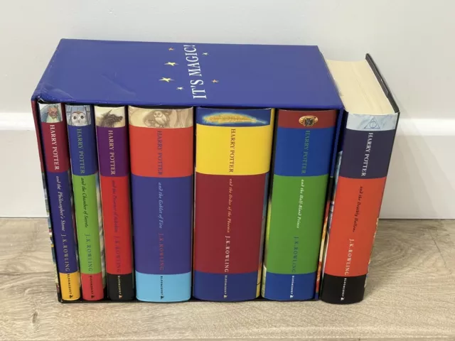 Harry Potter Complete Hardback Book Set 1-7 Bloomsbury J. K. Rowling