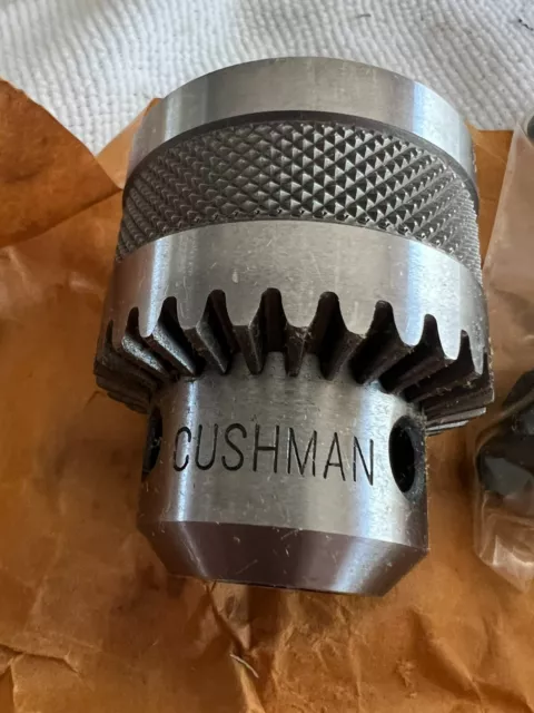 Cushman Drill Chuck THD 3/8-24 includes chuck key, no shank