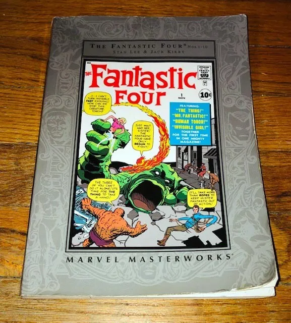 The Fantastic Four Volume 1 Marvel Masterwork Stan Lee Jack Kirby Graphic Novel