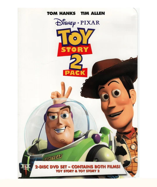 DISNEY + PIXAR, Toy Story 2 Pack (2000) DVD [ Includes Toy Story 1 & 2