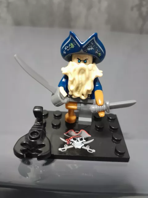 LEGO Davy Jones Pirati dei Caraibi minifigure rara