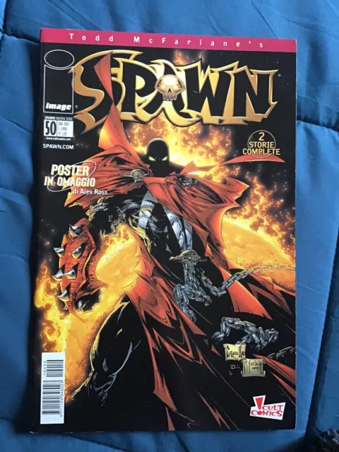 SPAWN 50 !!! TODD McFARLANE !!!!! PANINI COMICS !!!!