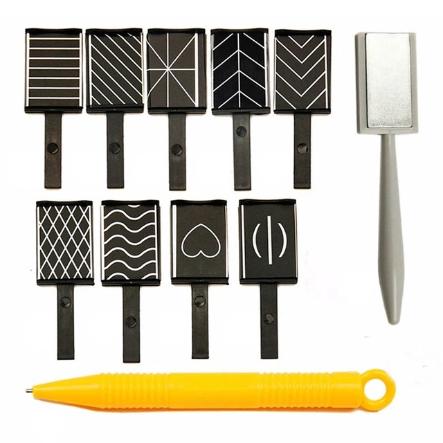 11Pcs/Set Nagelkunst-Werkzeug-Magnet-Stift Für Diy Magisches Magnetisches K2592
