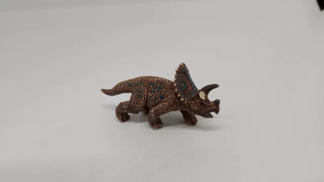 Figur von Schleich Mini Dinosaurier Triceratops