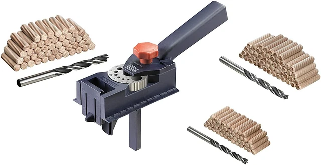 Kwb profi dowelling jig set deals