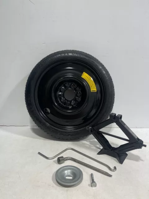 2004 - 2013 Mazda 3 Spare Tire Donut And Emergency Jack Tool Kit Lug Wrench OEM 2004 - 2013 Mazda 3 Spare Tire Donut And Emergency Jack Tool Kit Lug Wrench OEM