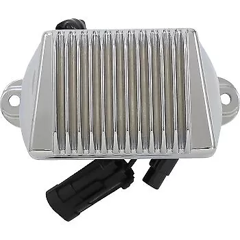 Drag speciatlties 2112-1037 Premium Voltage Regulator Chrome for 04-05 Touring