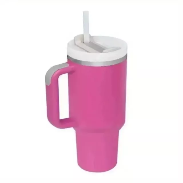 40oz Tumbler with handle & lid, travel mug cup for hot & cold water cup