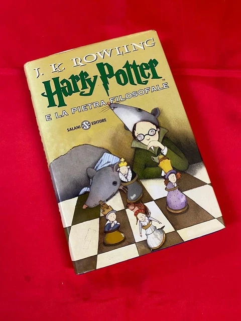 Harry Potter Et La Pierre Philosophale - Livre Salani - J.K. Rowling - État TB