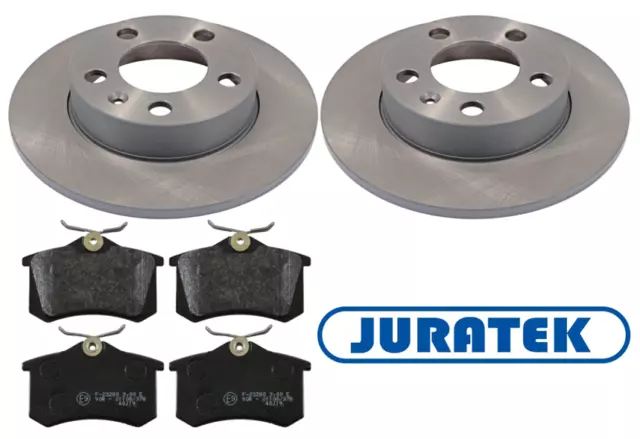 For Volkswagen VW - Golf MK4 1998-2004 Rear Brake Discs and Pads Juratek