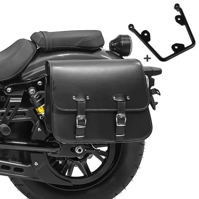 Satteltasche mit Halter für Yamaha XV 950 / R 14-20 Laredo 20l links Seitentasch