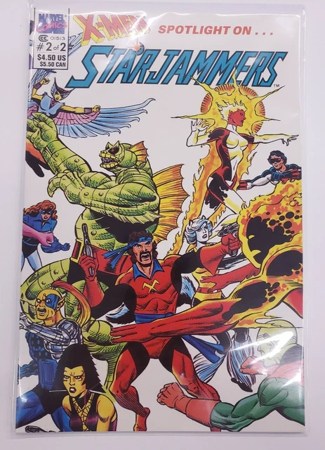 X-Men Spotlight On... Starjammers #1-2 Complete Set ~ 1990 VF-NM Marvel Comics 3