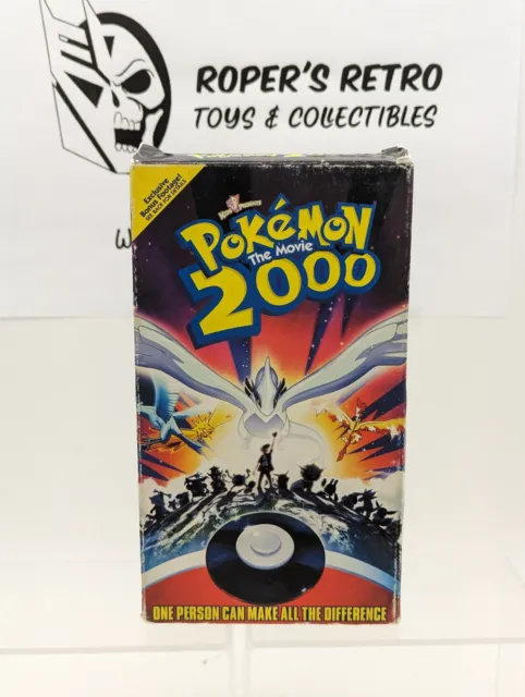 Pokémon the Movie 2000 (VHS, 2000, Clamshell)