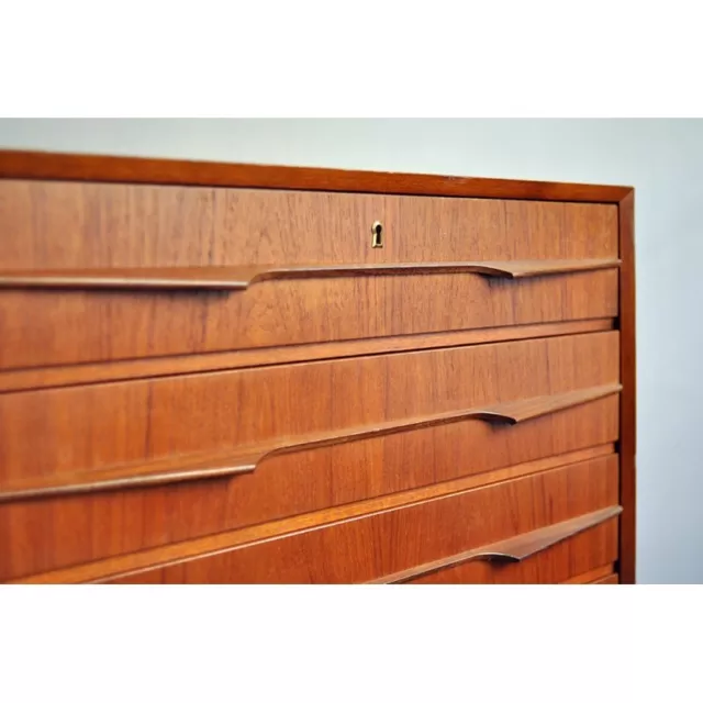 Midcentury Danish Teak Chest Of Drawers