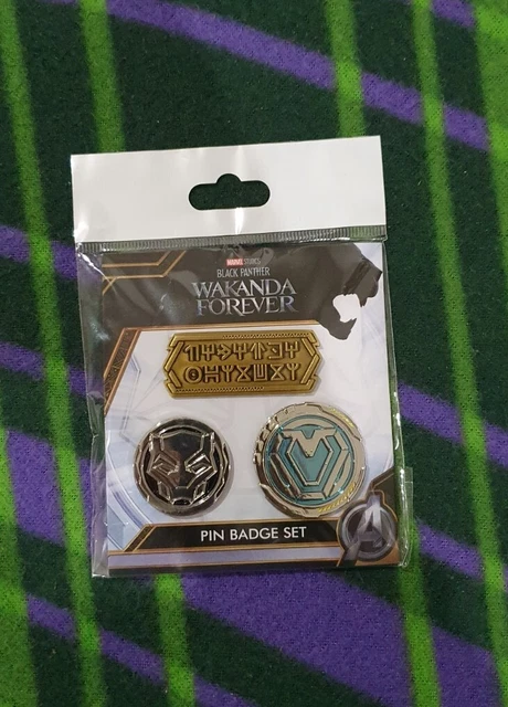 Black Panther - Wakanda Forever Pin Badge Set (Japanese Collection)