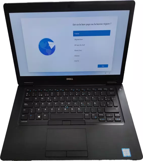 DELL Latitude E5480 - i7-7600U / 16 Go / 256Go SSD - Windows 11 - Très bon état