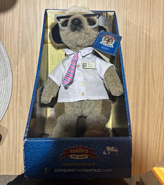 YAKOV'S TOY SHOP Compare the Meerkat Sergei Plush Meerkat Soft Toy ...