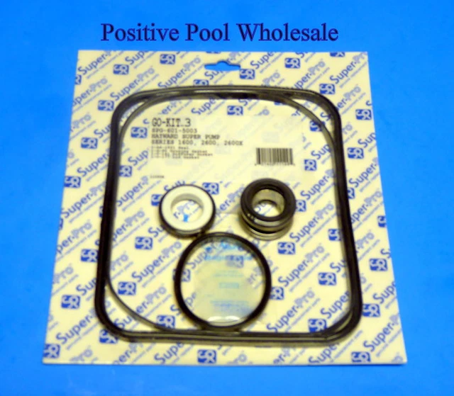 HAYWARD POOL SUPER Pump Seal Gasket & O Ring Parts Go Kit 3 34.99
