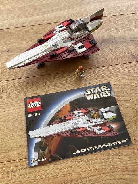LEGO STAR WARS: Jedi Starfighter (7143) with Obi-Wan Kenobis £11.47 ...