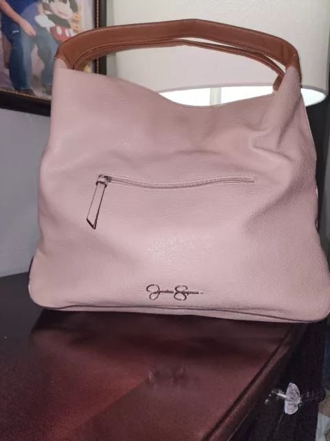 Jessica Simpson Large Satchel Handbag Gray