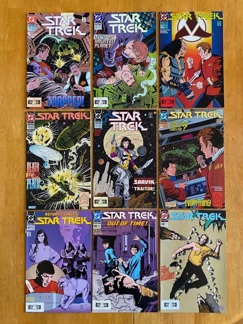 Star Trek (DC Comics 1989 Series) Lot of 9 #43-63