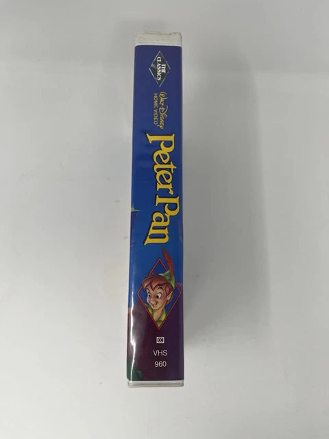 Diamond Edition WALT DISNEY’S PETER Pan 1953(VHS, 1990) Black Diamond Classics ...