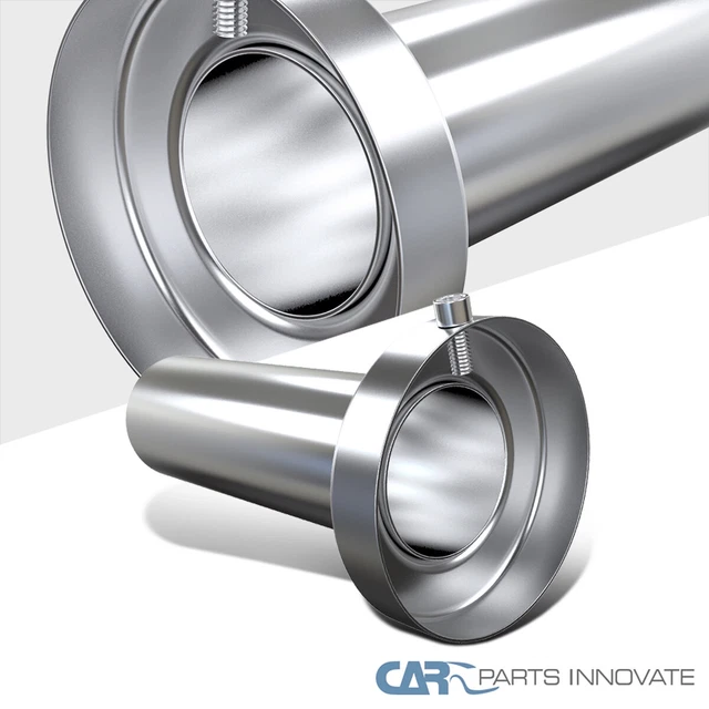 4" Tip JDM Silencer Stainless Steel Insert Exhaust Muffler