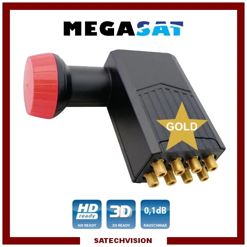 Lnb octo 0,1db tête parabole full hd 4k 8 sorties SATENCO