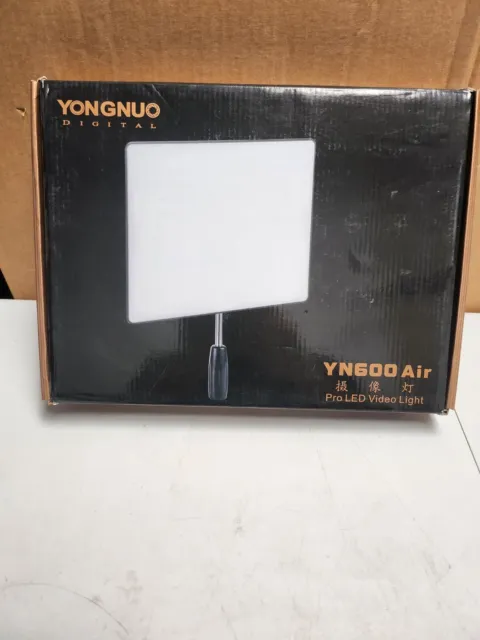 YONGNUO YN600 Air LED Video Light Bi-color 3200-5500K For Camera DSLR Studio