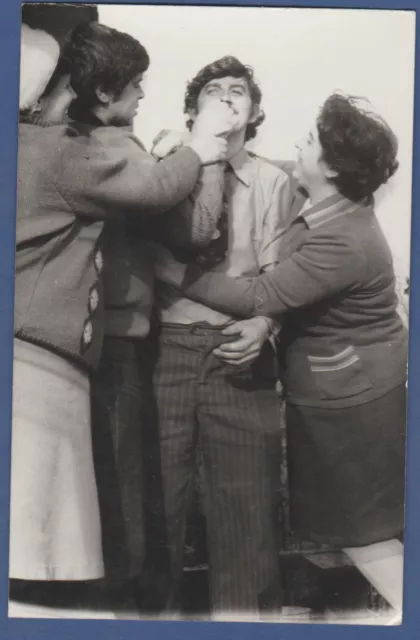 Beautiful Guys and Girls Soviet Vintage Photo USSR