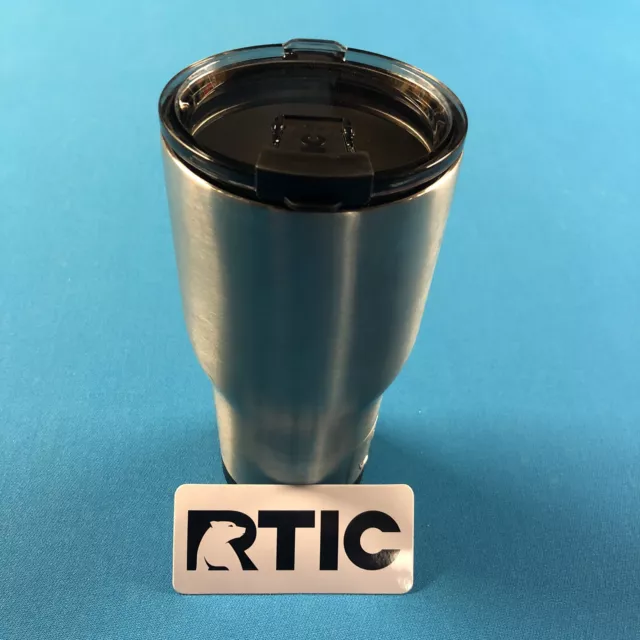 RTIC 20 oz. Thermal Tumbler Stainless Cup Coffee Mug Cold or Hot (Stainless) D1