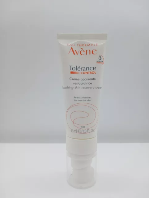 Avene Eau Thermale Tolerance Control Soothing Recovery Cream 1.3 oz Exp 1/26