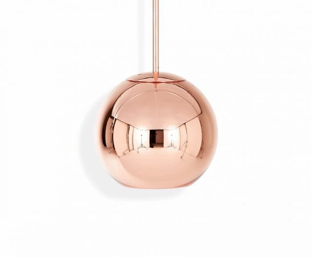 Tom Dixon Copper Round Pendant 25cm 2