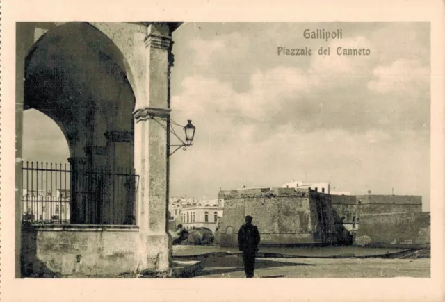 Lecce Gallipoli Piazzale del Canneto F. piccolo non spedita