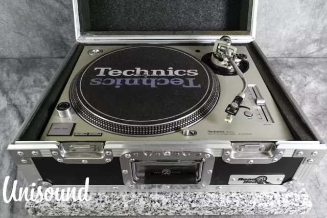 Technics SL-1200MK3D Silver Direct Drive DJ Turntable w/Hard Case in Very Good 2