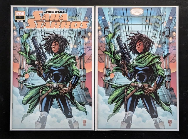 Star Wars Sana Starros #1 - Takashi Okazaki Variant Set - Trade Dress + Virgin