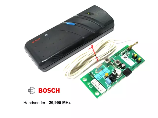 Transmisor de mano Bosch ProfiLift ComfortLift C500C + receptor inalámbrico 26,995 MHz