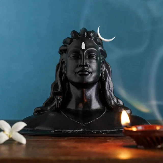 ISHA LIFE ADIYOGI Statue God Shiva For Puja - 4 Inches EUR 19,22 ...