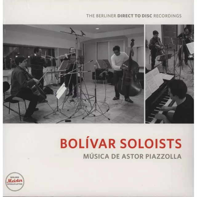 Bolivar Soloists - Musica De Astor Piazolla (Vinyl LP - 2012 - EU - Original)