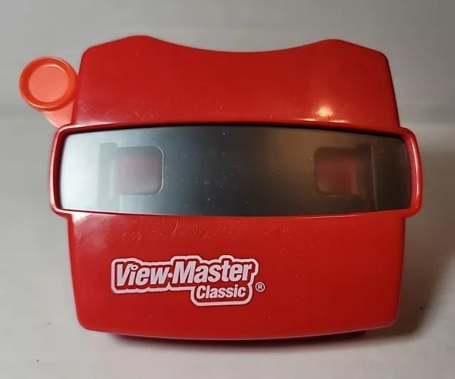Red ViewMaster Classic 3D Viewer Mattel View Master