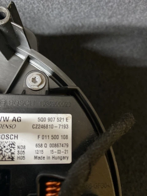 5Q1819021B 5Q0907521E BLOWER Motor Fan Blower Motor Audi A3 8V VW Golf ...