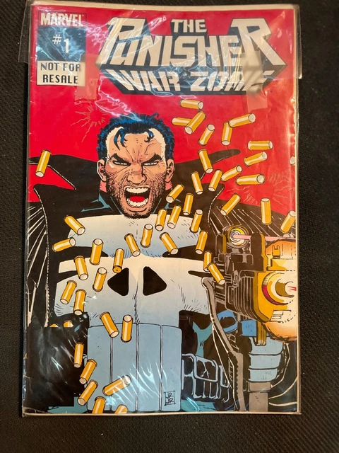 Marvel Legends Comic Book Reprint-The Punisher War Zone #1