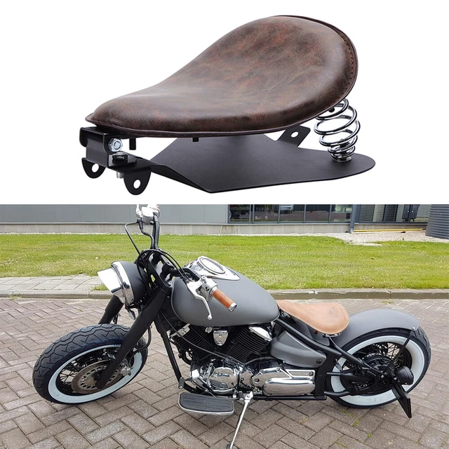 FÜR HARLEY BOBBER Chopper Custom Motorrad Solo Sit Produktbild-Vorschau 10